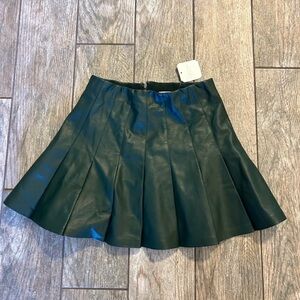Altar'd State Dark Green Skater Skirt